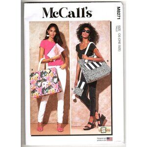 McCall's M8223 Tote, Pouch and Cases Sewing Pattern New